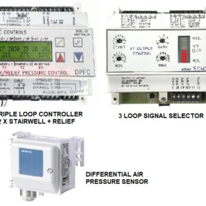 HEVAC STAIRWELL PRESSURE CONTROL SYSTEM