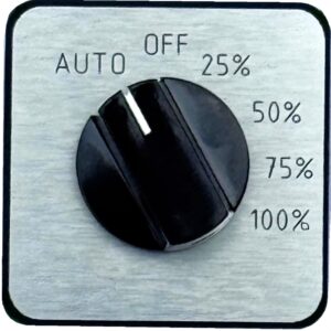 SWCS-6P Auto Off Manual Cam Switch c/w 4 manual speed settings