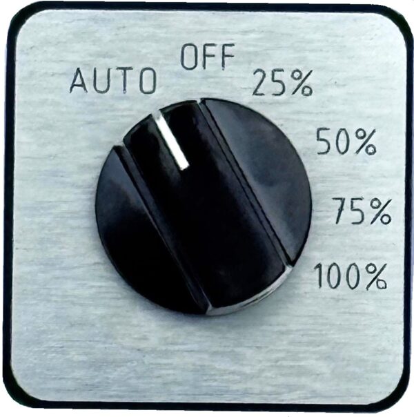 SWCS-6P Auto Off Manual Cam Switch c/w 4 manual speed settings