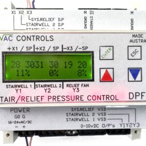 DPFC FIRE MODE DUAL STAIRWELL & RELIEF FAN PRESSURE CONTROLLER